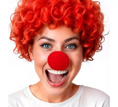 Red foam clown nose