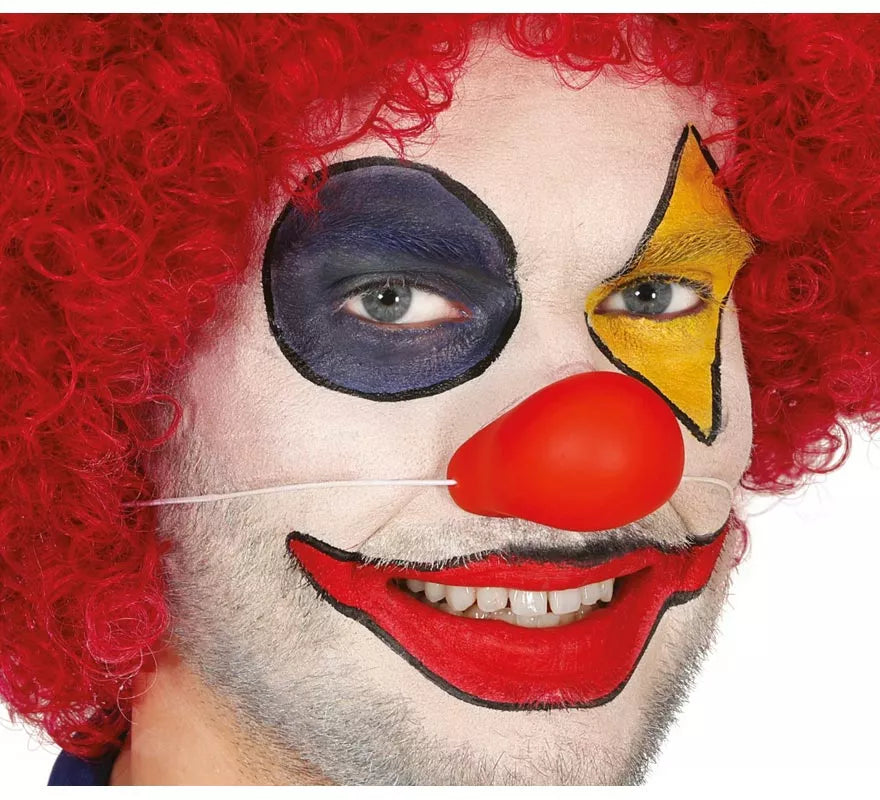 Nariz de Payaso roja de Látex