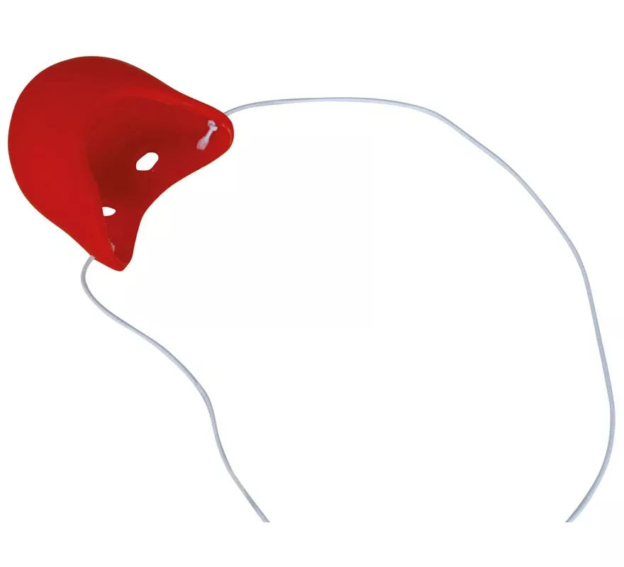 Nariz de Payaso roja de Látex