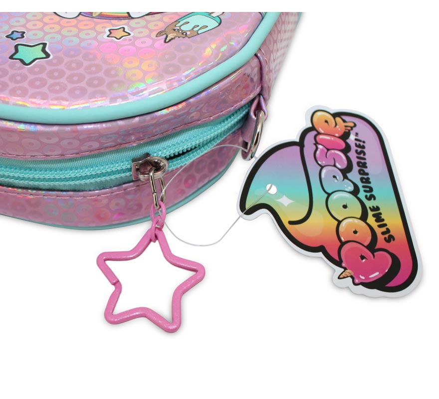 Neceser Shine Unicornio Redondeado Pequeño de 17x14x6 cm