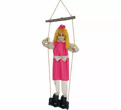 Girl on Swing with Light, Sound and Movement of 105 cm