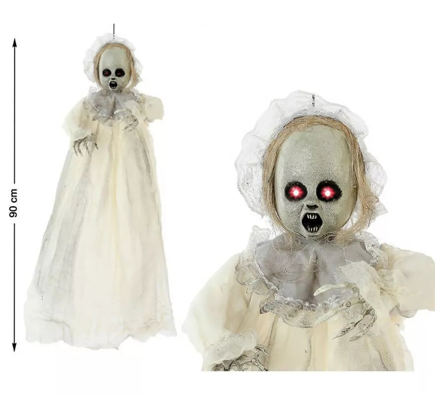 Translation missing: en.Niña Fantasma Colgante con Luz de 90 cm