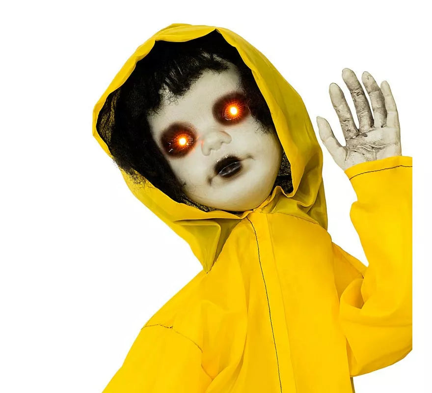 Niño Tenebroso amarillo de 60x20x85 cm