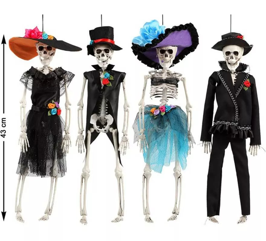 Translation missing: en.Novio y Novia Cadáver colgante en 4 modelos surtidos 43 cm