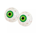 Ojos Hinchables 2 piezas verdes de 55 cm