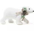 Oso Blanco decorativo de 18 cm