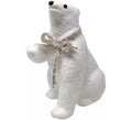 Oso Blanco decorativo de 30 cm