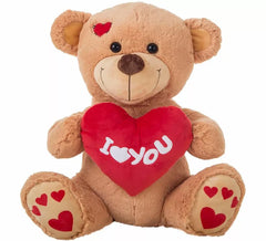 Teddy Love Bear with Heart in various sizes