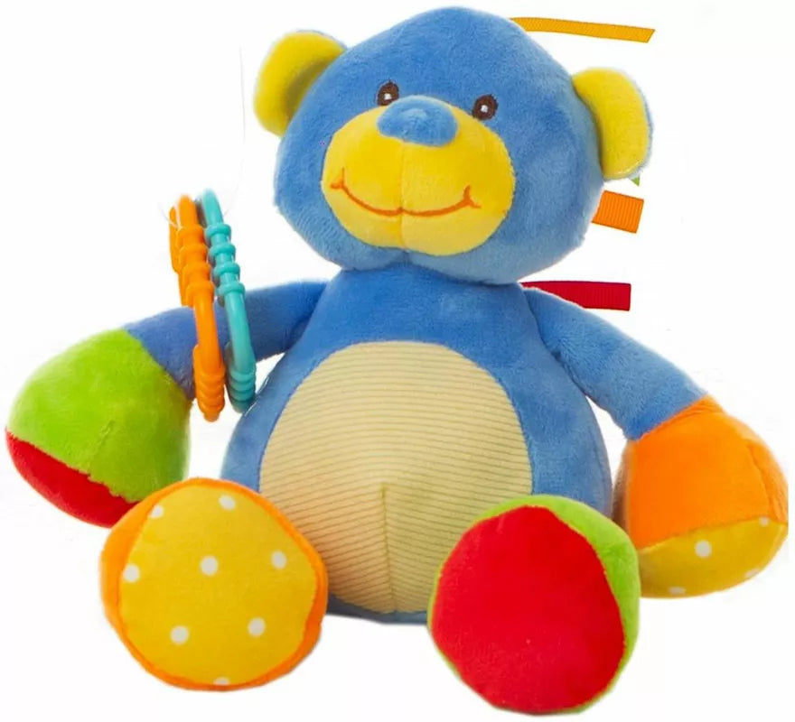 Translation missing: en.Oso de Peluche azul infantil de 26 cm