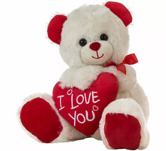Teddy Bear with Heart 'I Love You' in various sizes