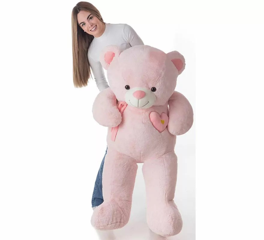 Translation missing: en.Oso de Peluche de San Valentín rosa en varios tamaños