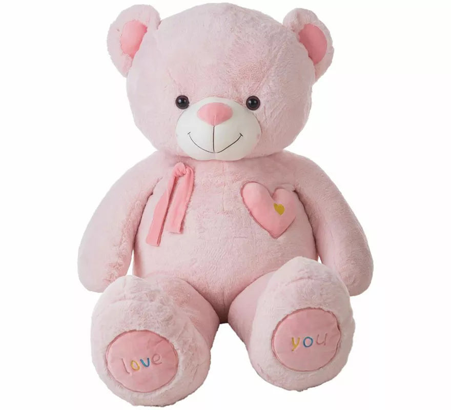 Translation missing: en.Oso de Peluche de San Valentín rosa en varios tamaños