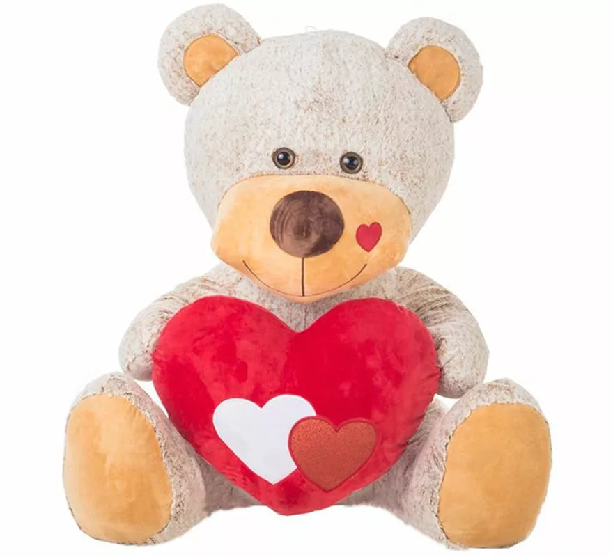 Translation missing: en.Oso de Peluche del Amor con Corazón en varios tamaños