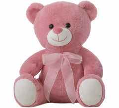 Pink Teddy Bear with Bow in various sizes