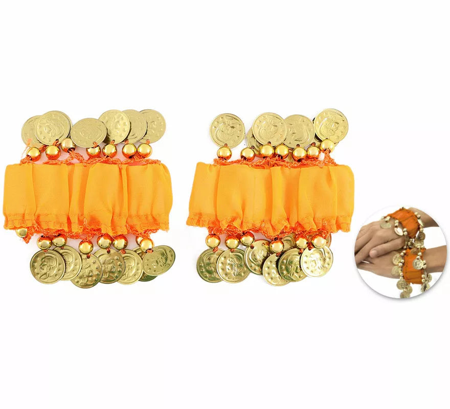 Pack 2 Pulseras de Monedas en varios colores