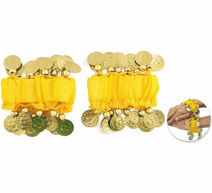 Translation missing: en.Pack 2 Pulseras de Monedas en varios colores