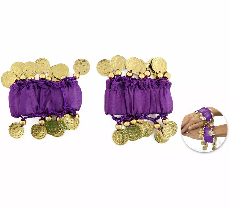 Pack 2 Pulseras de Monedas en varios colores