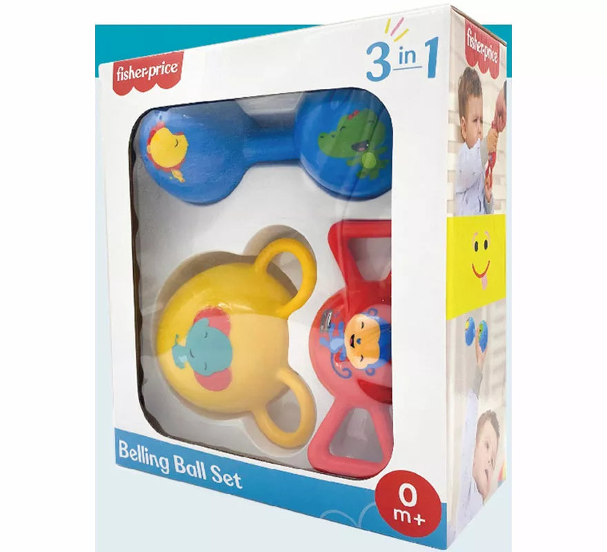 Translation missing: en.Pack 3 Pelotas Sonajeros Fisher-Price