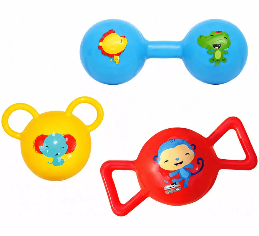 Translation missing: en.Pack 3 Pelotas Sonajeros Fisher-Price