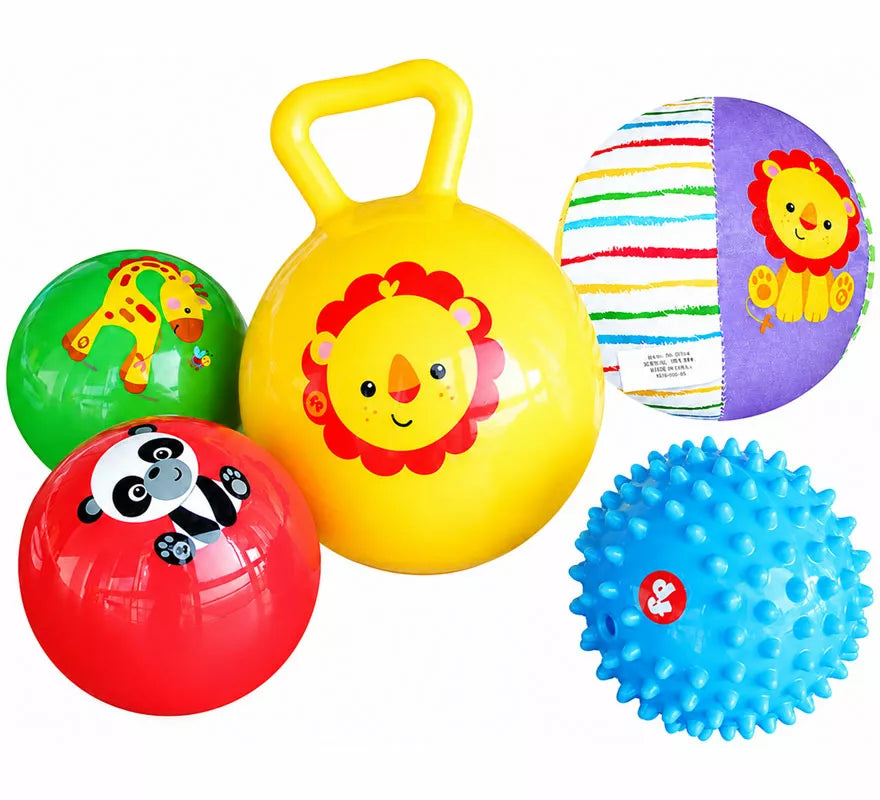 Translation missing: en.Pack 5 Pelotas Entrenamiento Fisher-Price