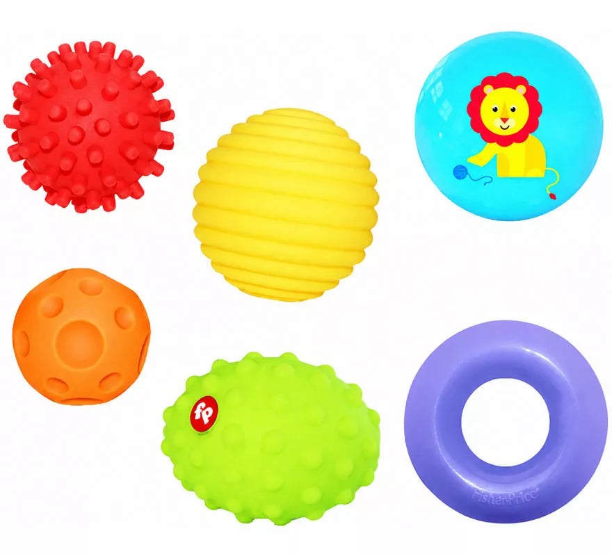 Pack 6 Pelotas Entrenamiento Fisher-Price