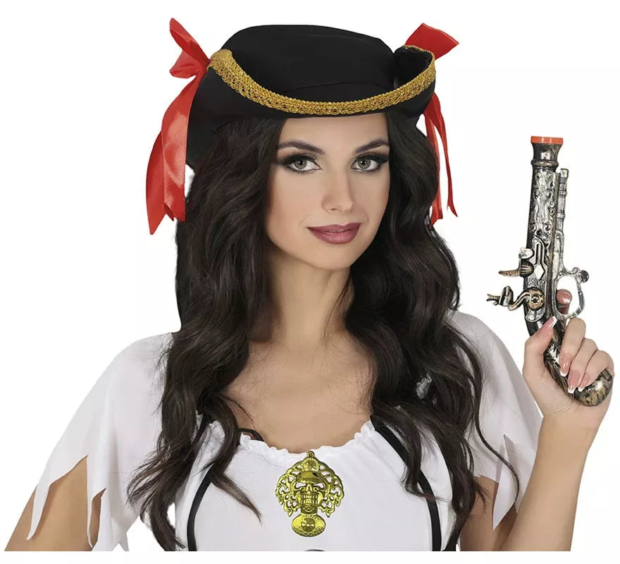 Translation missing: en.Pack Armas Pirata: Espada, Pistola, Catalejo y Medalla de Plástico