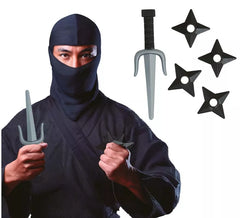 Toy Plastic Ninja Dagger and Star Pack