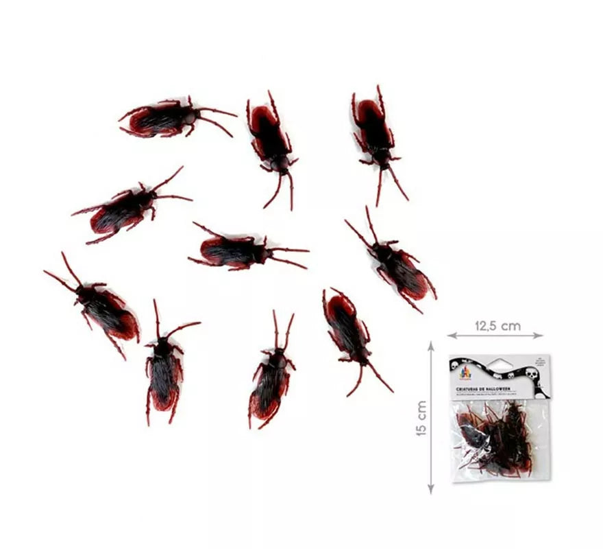 Translation missing: en.Pack de 10 Cucarachas marrones