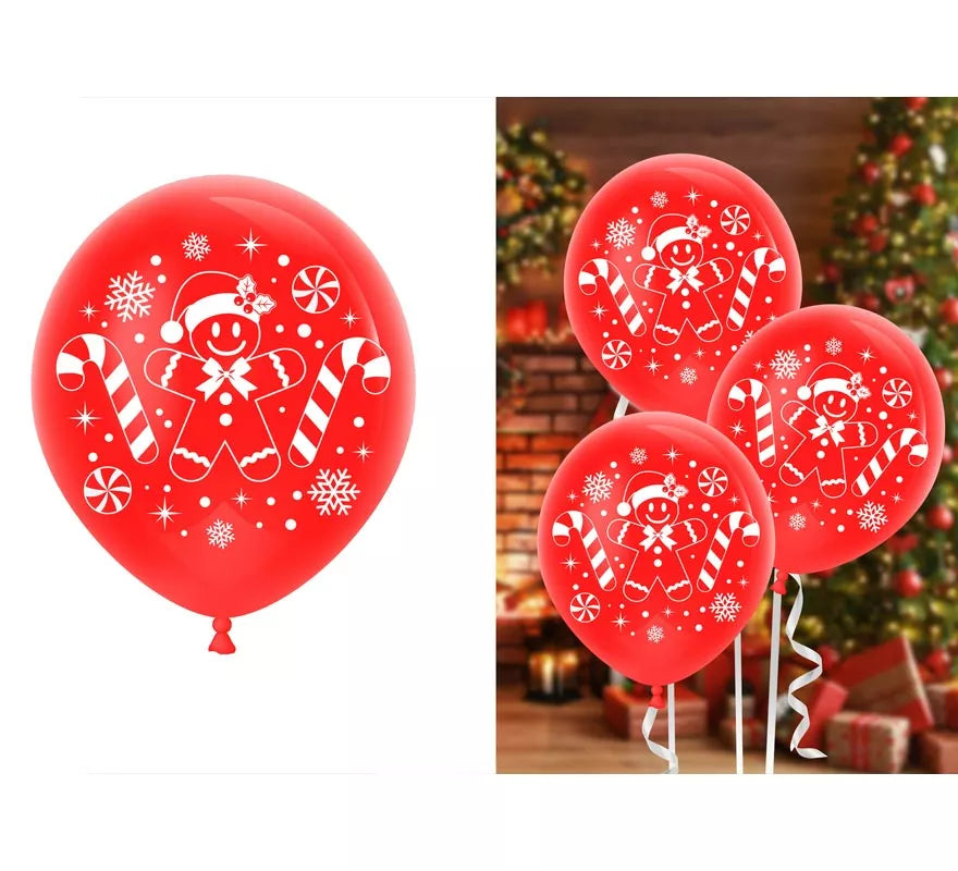 Translation missing: en.Pack de 10 Globos de Muñeco de Jengibre de Látex