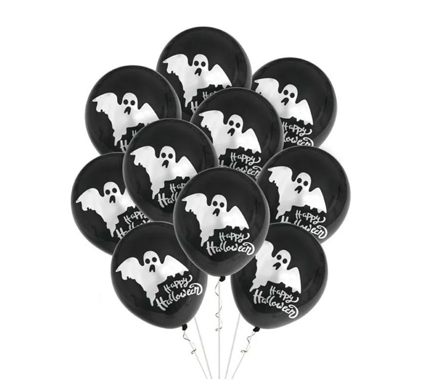 Translation missing: en.Pack de 10 Globos Fantasma de 30 cm