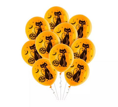 Pack of 10 30 cm Cat Balloons