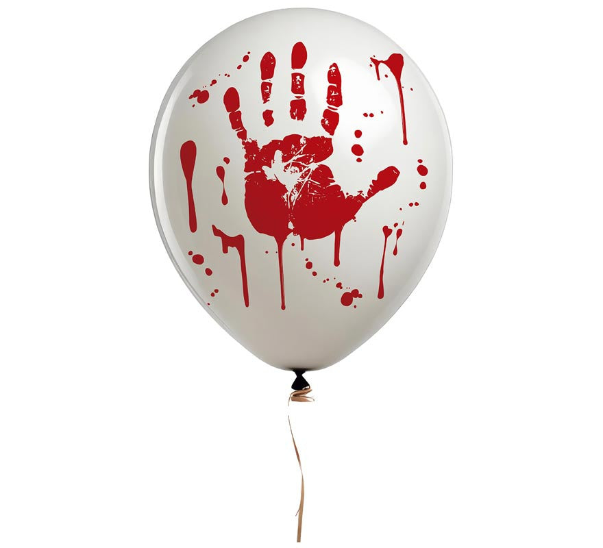 Translation missing: en.Pack de 10 Globos Mano de Sangre de 30 cm