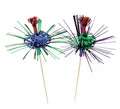 Pack de 100 Palmeras violeta Pick de 18 cm