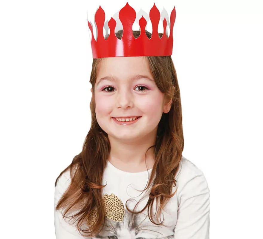 Pack de 12 Coronas infantiles de cartón