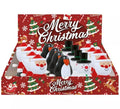 Pack de 12 Muñecos Navidad andantes en modelos surtidos de 8 cm