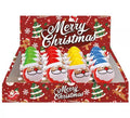 Pack de 12 Papás Noeles Saltarines de 6,5 cm