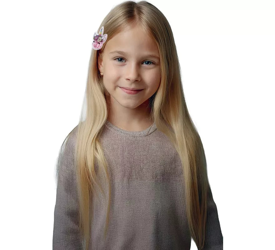 Pack de 12 Pinzas Unicornio de 5 cm en colores surtidos