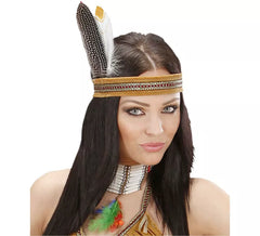 Pack of 12 Indian Feathers in assorted colors