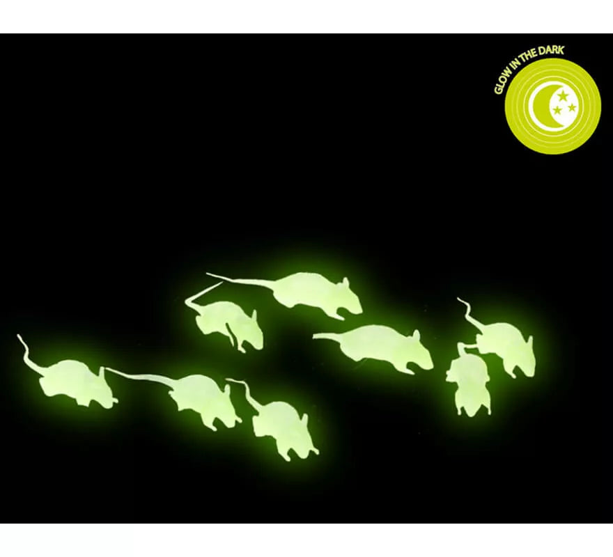 Translation missing: en.Pack de 12 Ratones Fluorescentes y Negros
