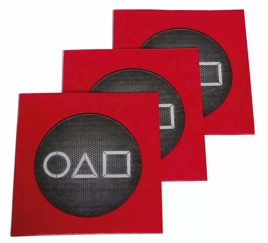 Pack de 12 Servilletas The Gamer de 33X33 cm