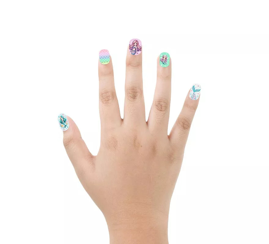 Translation missing: en.Pack de 12 Uñas de Sirenas para niña