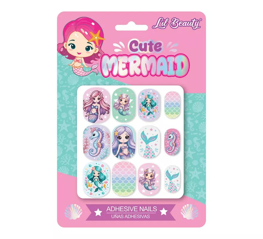 Translation missing: en.Pack de 12 Uñas de Sirenas para niña