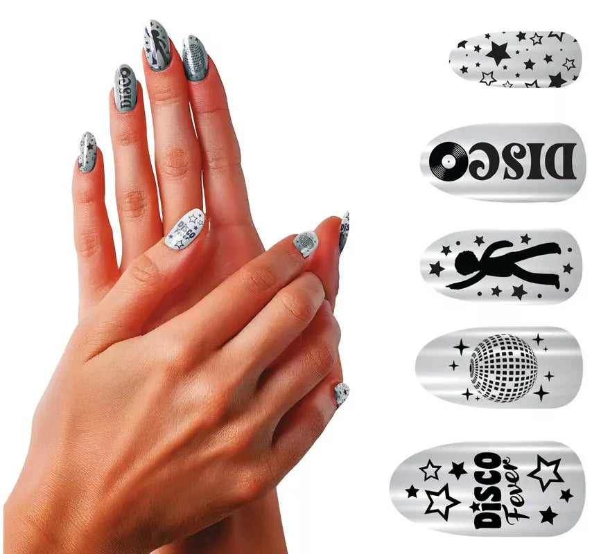 Translation missing: en.Pack de 12 Uñas Disco con Pegamento