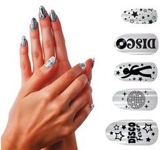 Pack of 12 Disc Nails with Glue