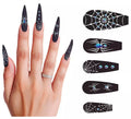 Pack de 12 Uñas largas Araña