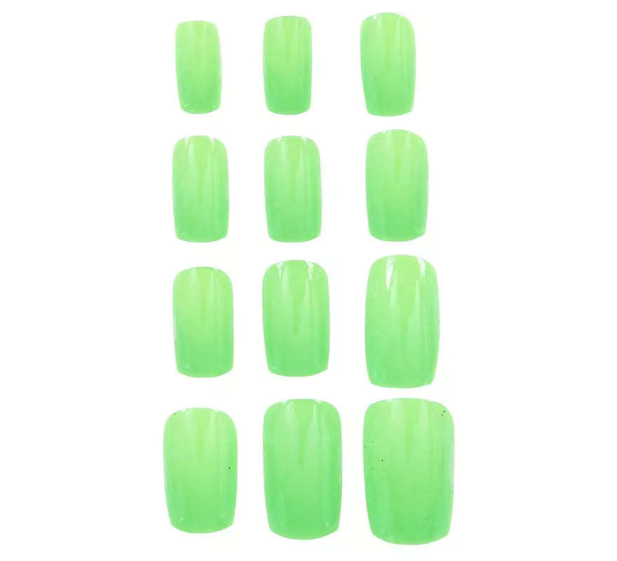 Pack de 12 Uñas Neón para mujer en varios colores