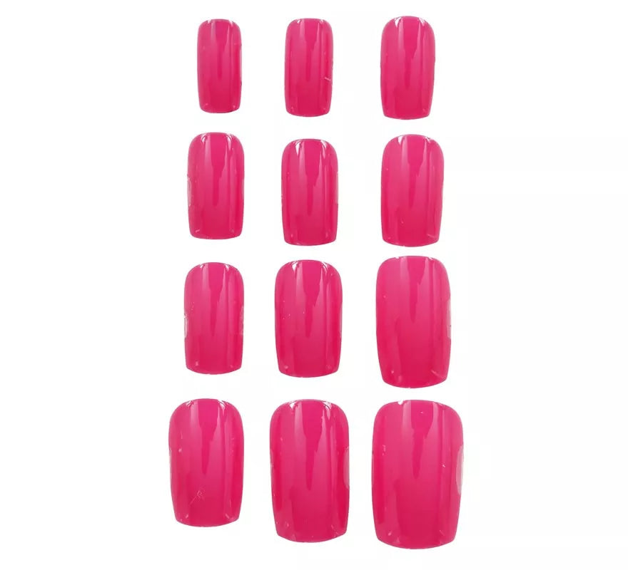 Pack de 12 Uñas Neón para mujer en varios colores