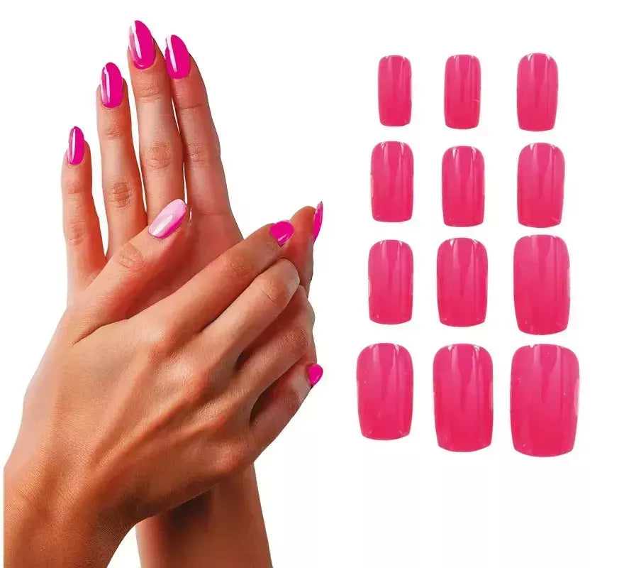 Pack de 12 Uñas Neón para mujer en varios colores