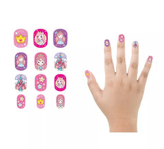 Pack of 12 Little Princess Nails for Girls