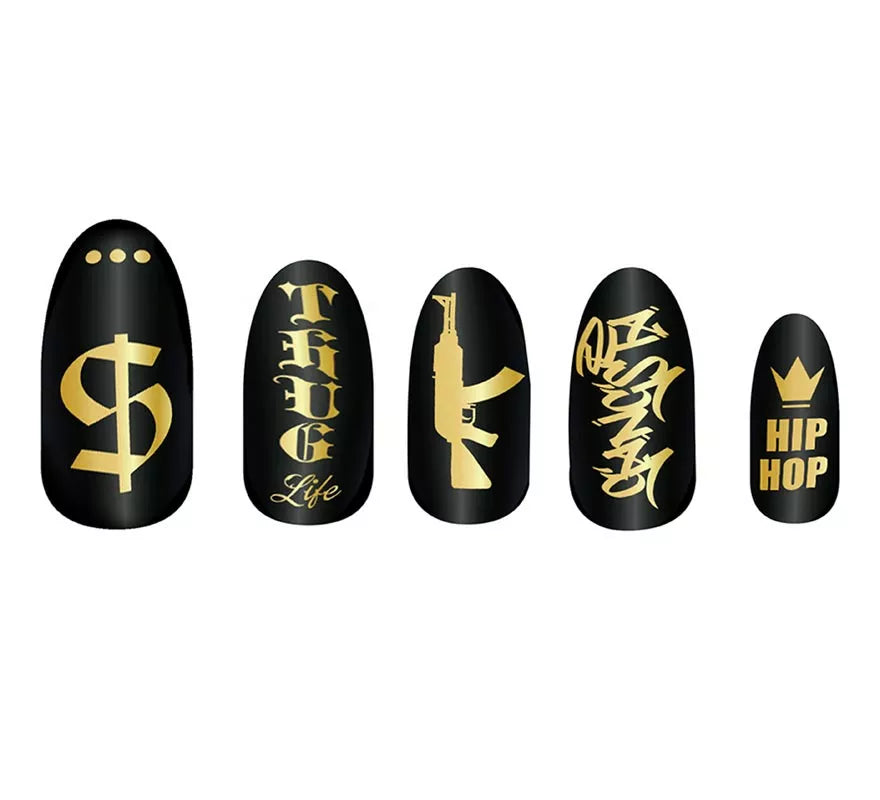 Translation missing: en.Pack de 12 Uñas Thug Life